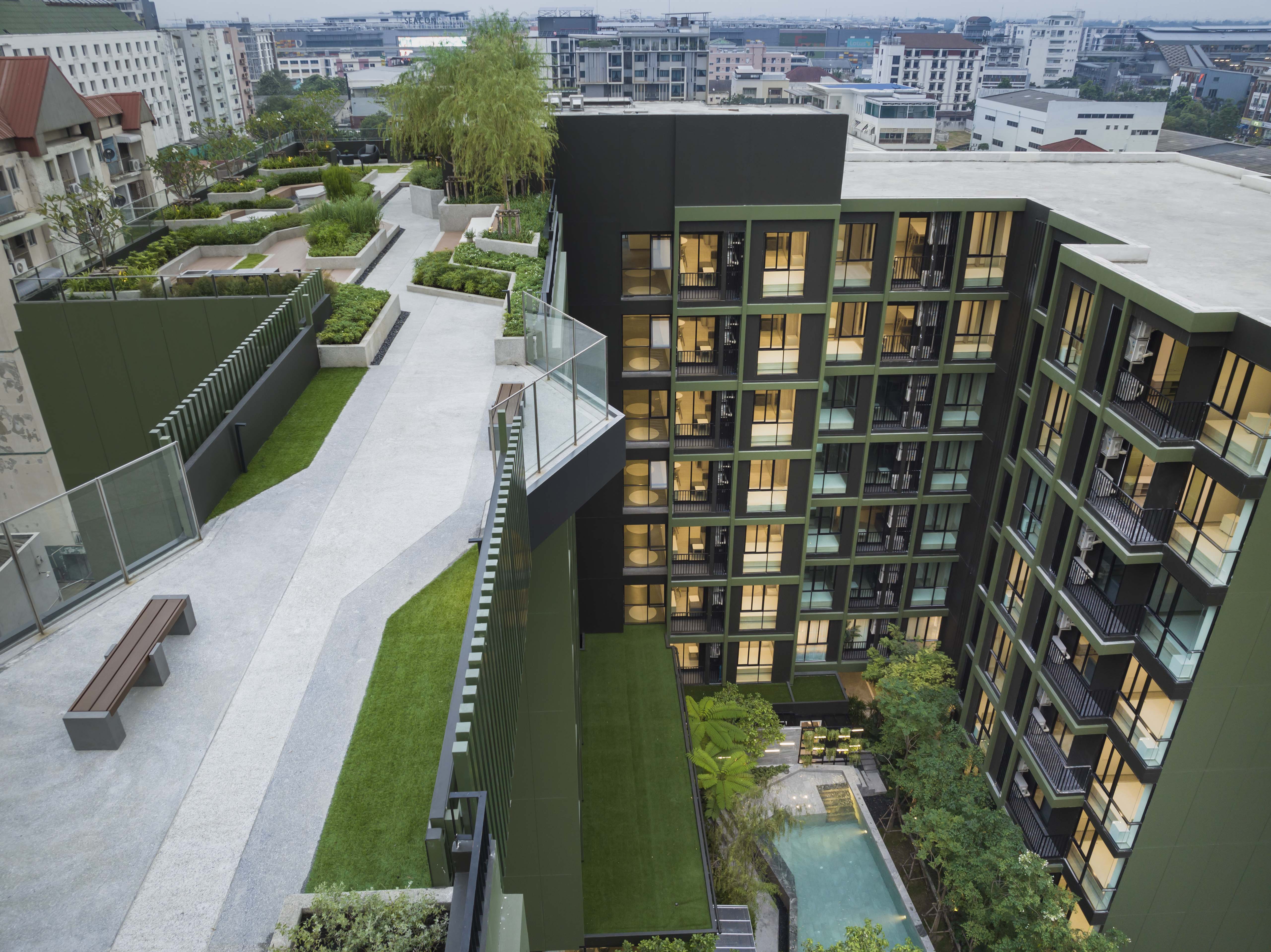 ตัวอย่างคอนโด Low Rise ที่มีความสูงไม่เกิน 8 ชั้น