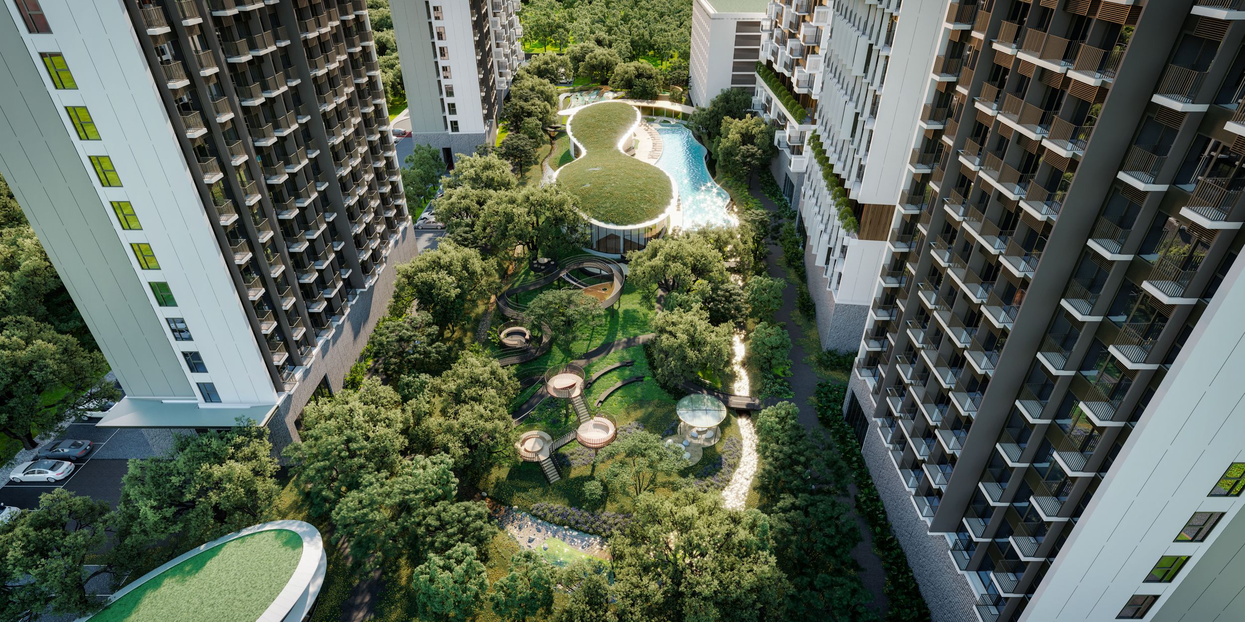 ตัวอย่างคอนโด High Rise ที่มีความสูงอาคารเกิน 23 เมตรขึ้นไป
