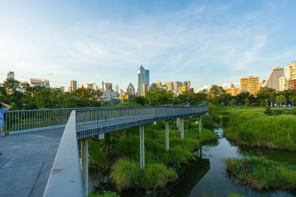 “สวนเบญจกิติ” สัมผัสปอดของคนกรุงเทพฯ ใจกลางเมือง