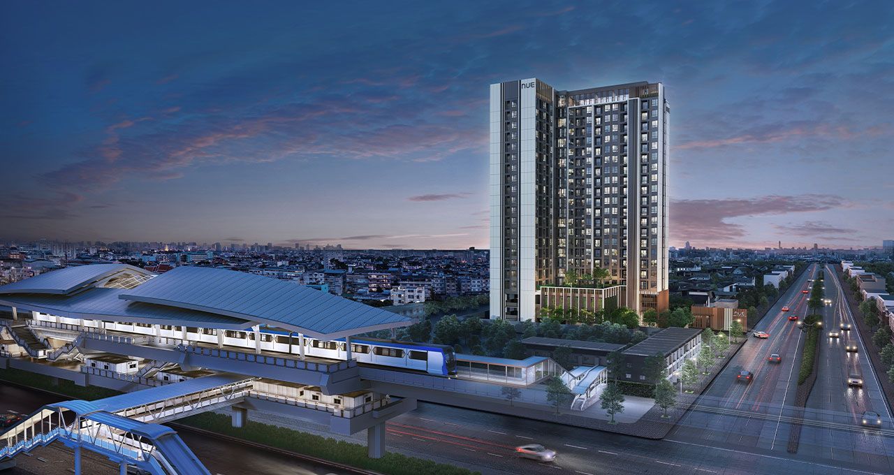 全新公寓 -- Nue Noble Fai Chai - Wang Lang，大寬度單元房，緊鄰MRT Fai ...